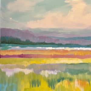 30” x 30” Modern Expressionism Painting